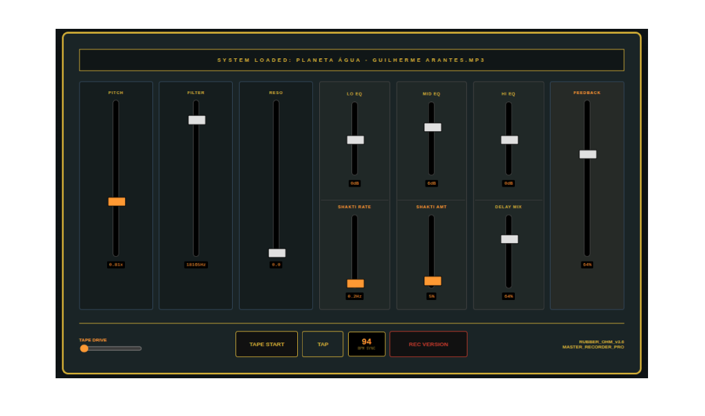 Rubber Ohm UI